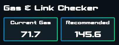 Gas fee checker