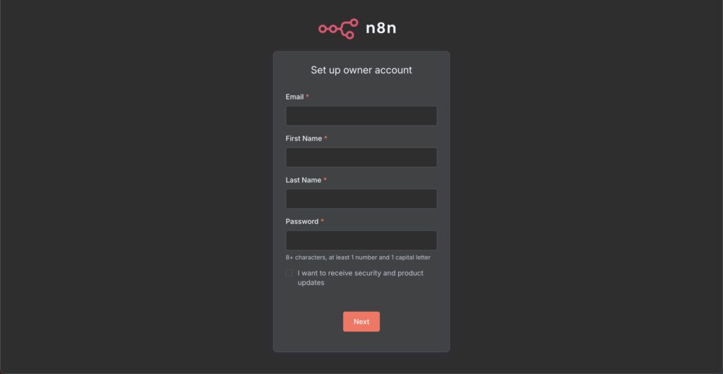 Step4-n8n重新設定帳號密碼