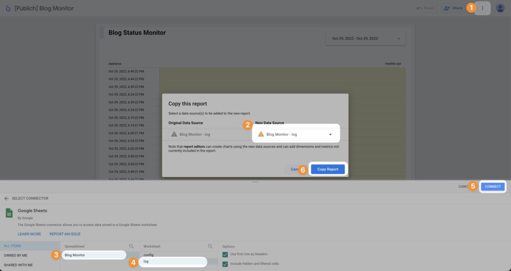 add data to looker studio