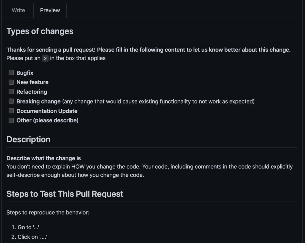 git pr commit