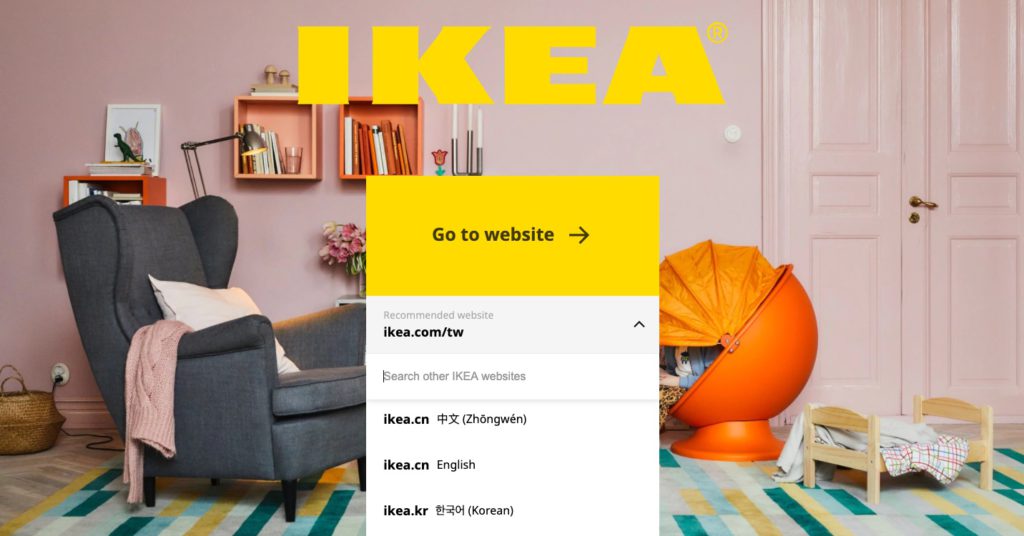 hreflang best practice ikea