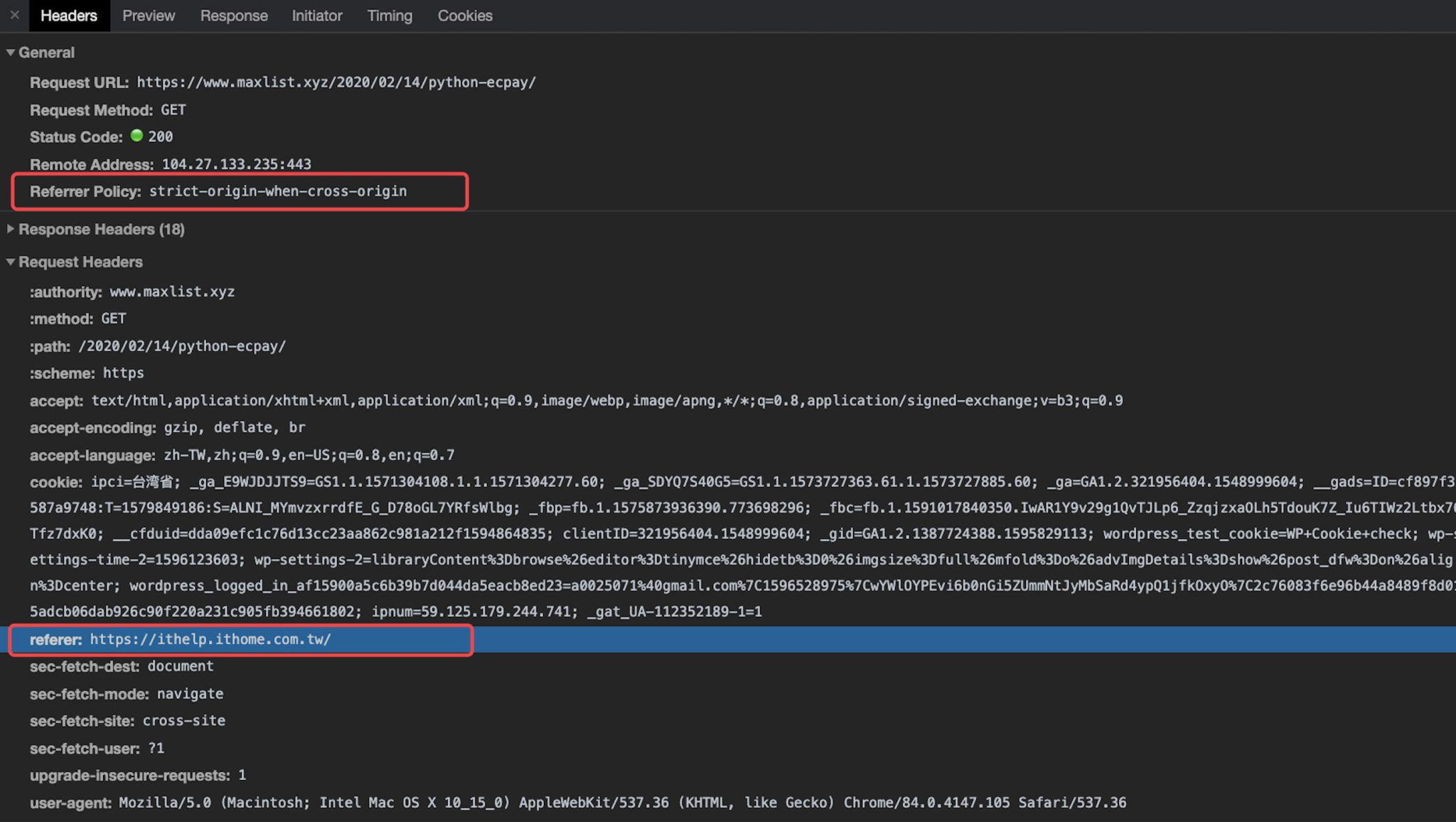 【Chrome 85 更新】淺談 RefererPolicy 和更新影響 Max行銷誌